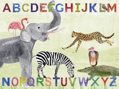 Alphabet Animals Collection A