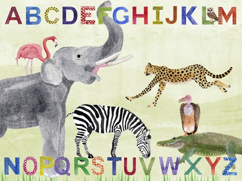 Alphabet Animals Collection A