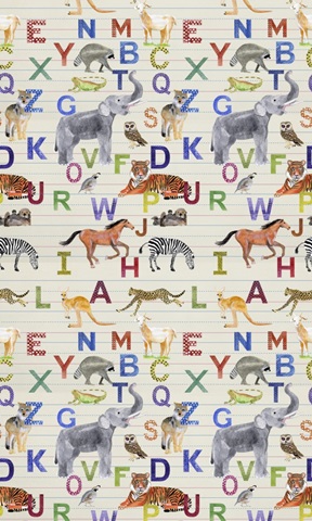 Alphabet Animals Collection E