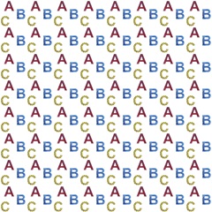 Alphabet Animals Collection F