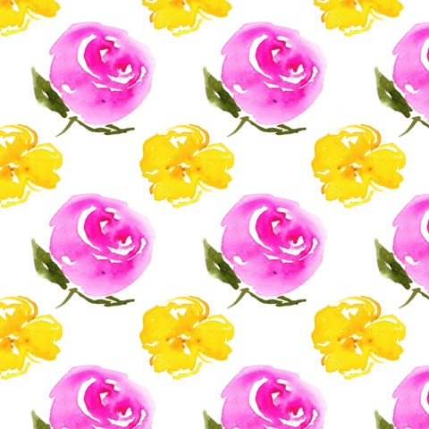 April Flowers and Bunny Collection F