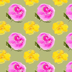 April Flowers and Bunny Collection G