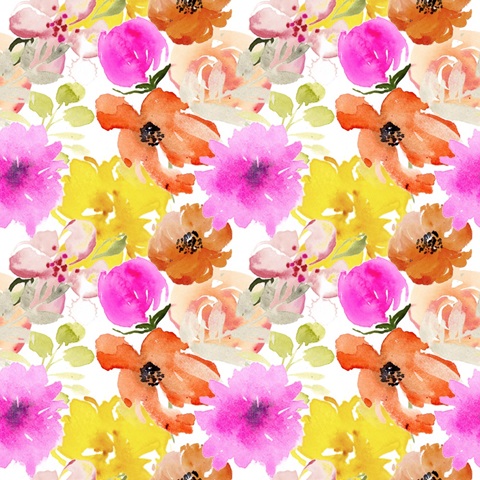 April Flowers and Bunny Collection H