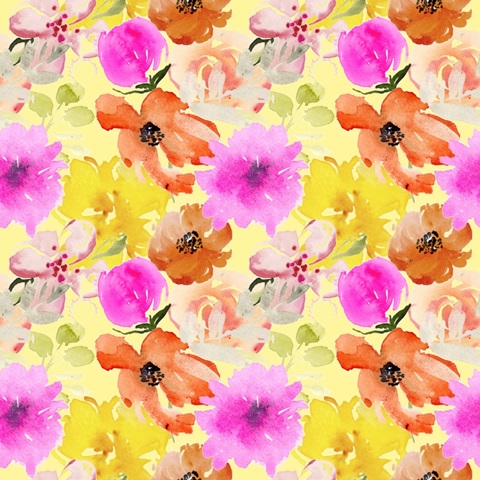 April Flowers and Bunny Collection I