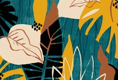 Graphic Blue Lagoon Collection A