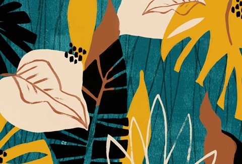 Graphic Blue Lagoon Collection A