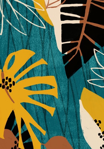 Graphic Blue Lagoon Collection B