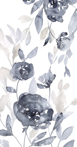 Peonies in Grey Collection B