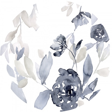 Peonies in Grey Collection C