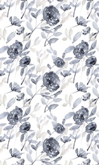 Peonies in Grey Collection E