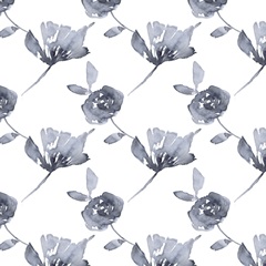 Peonies in Grey Collection H