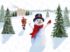 Santa's Snowmen Collection A