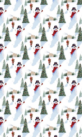Santa's Snowmen Collection E