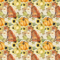 Watercolor Harvest Collection H