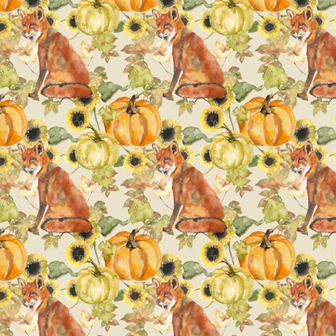 Watercolor Harvest Collection H