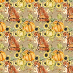 Watercolor Harvest Collection I