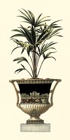 Elegant Urn with Foliage I