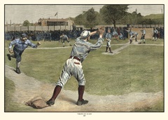 Thrown out on 2nd 1887