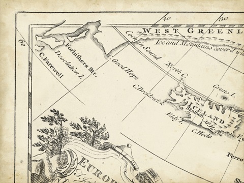 Map of Europe Grid I