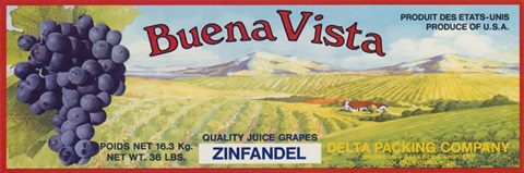 Vintage Wine Label I