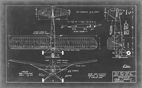 Aeronautic Blueprint VIII