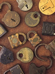 Antique Lock Collage