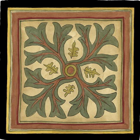 Arts and Crafts Leaves I