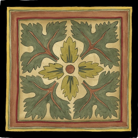 Arts and Crafts Leaves III