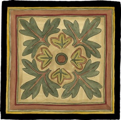 Arts and Crafts Leaves IV