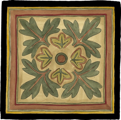 Arts and Crafts Leaves IV