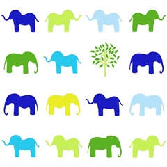 Animal Sudoku in Blue IV