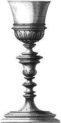 Black and White Goblet I