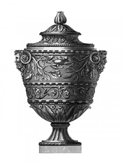 Black and White Urn II