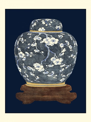 Blue and White Ginger Jar I