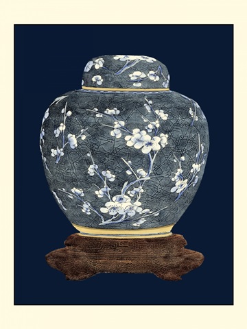 Blue and White Ginger Jar II