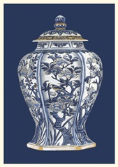 Blue and White Porcelain Vase I