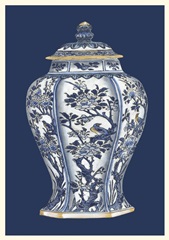 Blue and White Porcelain Vase II