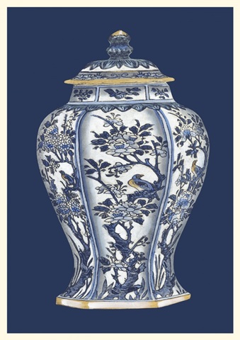 Blue and White Porcelain Vase II