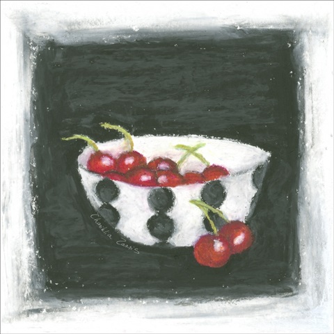 Cherries in Bowl