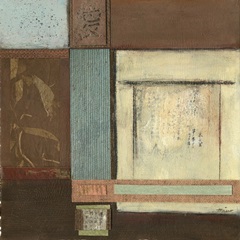 Chinese Scroll in Blue IV