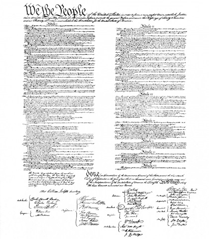 Constitution on Khaki