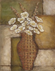 Cubed Floral Study I