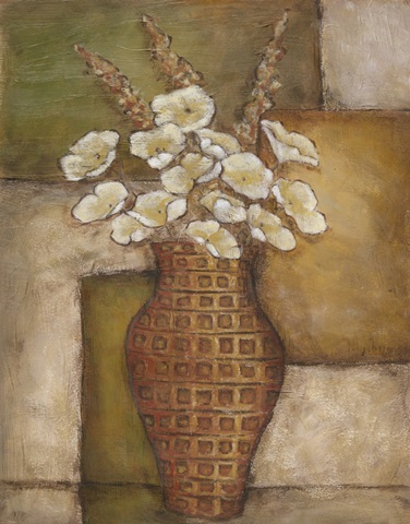 Cubed Floral Study I