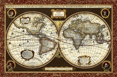 Decorative World Map