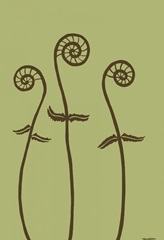 Dichromatic Fiddleheads I