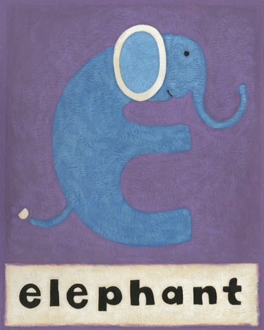 E is for Elephant