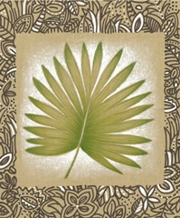 Exotic Palm Leaf II