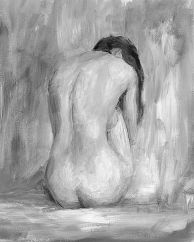 Figure in Black and White II