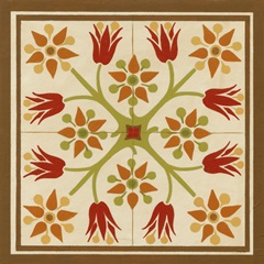 Floral Folk Tile II