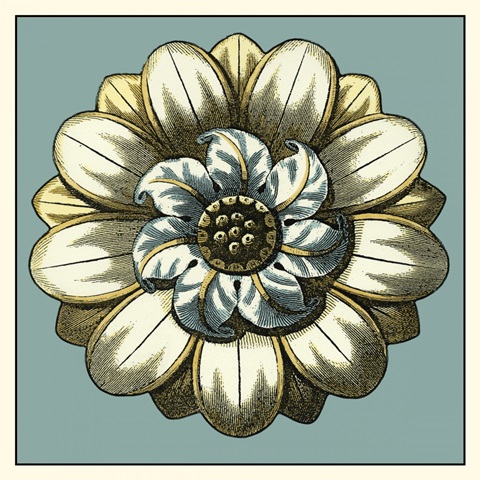 Floral Medallion I